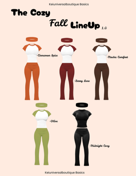 THE COZY FALL LINEUP 1.0 (PREORDER)